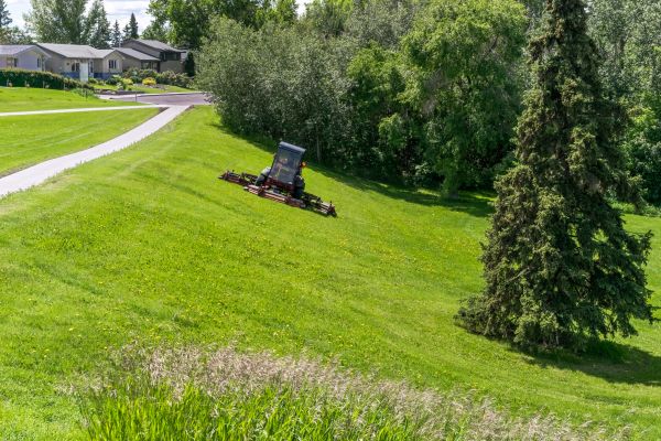 Hillside Mowing in Lima